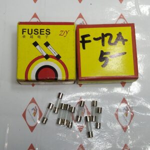 FUSE GLASS SHORT 12A F-12A