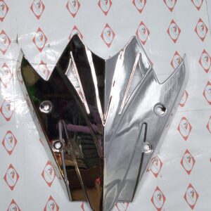 HERO VISOR AEROX155 SILVER