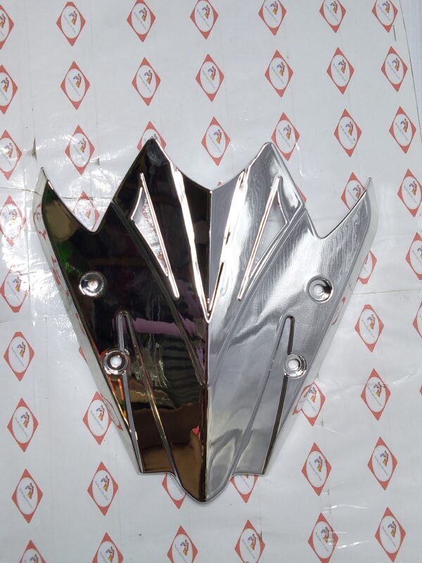 HERO VISOR AEROX155 SILVER