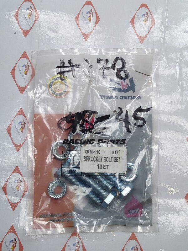 KHC SPROCKET BOLT SET XRM110