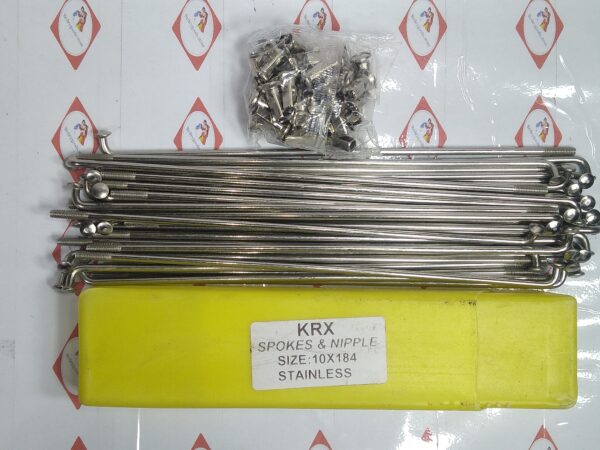 KRX SPOKE 10GX184 STAINLESS SET