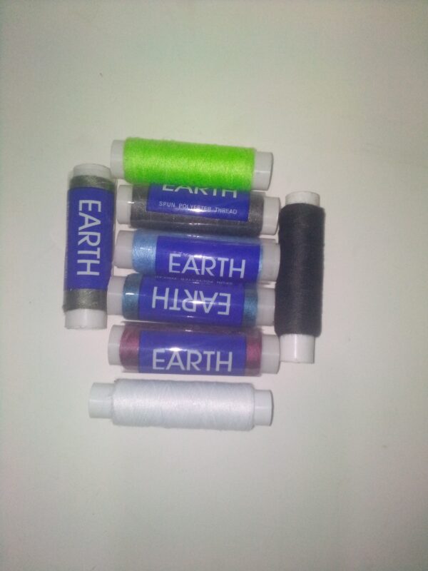 EARTH 100SPUN POLYESTER THREAD ASSORTED COLOR