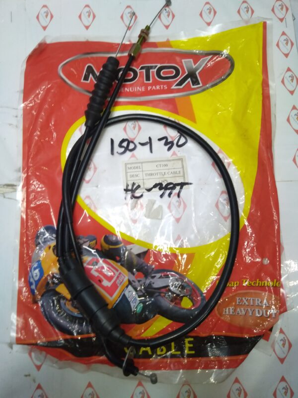 MOTOX THROTTLE CABLE CT100