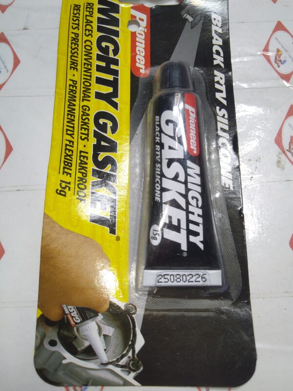 PIONER MIGHTY GASKET BLACK RTV SILICONE 15G
