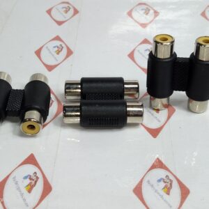 2RCA TO 2RCA JACK COUPLER RC2