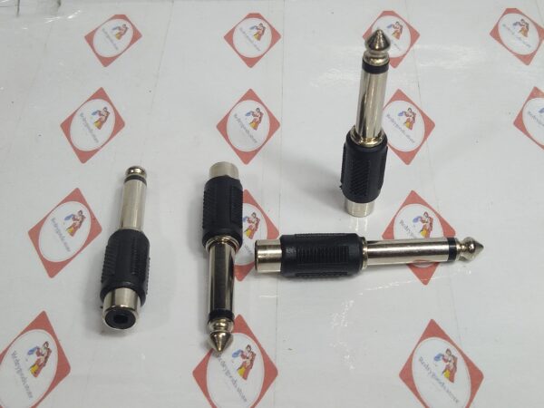 RCA JACK 1 TO PL-55 PLUG MONO