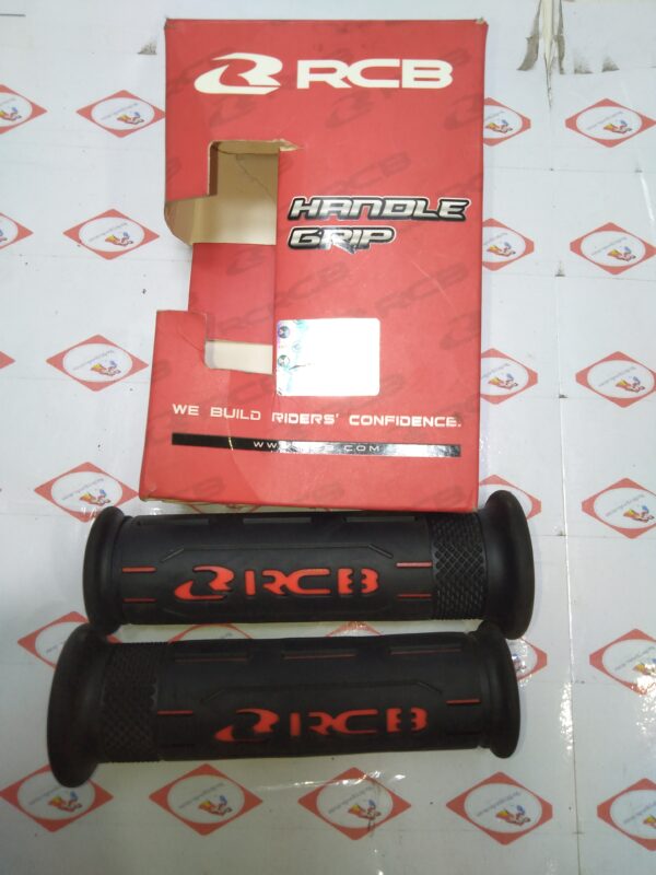 RCB HANDLE GRIP UNIVERSAL BLACK/RED