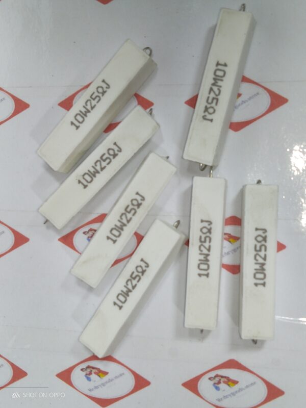 RESISTOR 10W 25OHMS