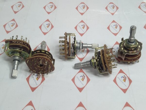 ROTARY SWITCH 2P 6POSS