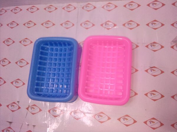 SAOP CASE PLASTIC RECTANGGLE PINK/BLUE