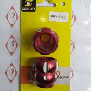 SOKOYO AXLE CAP RED TDMY-5146 #100