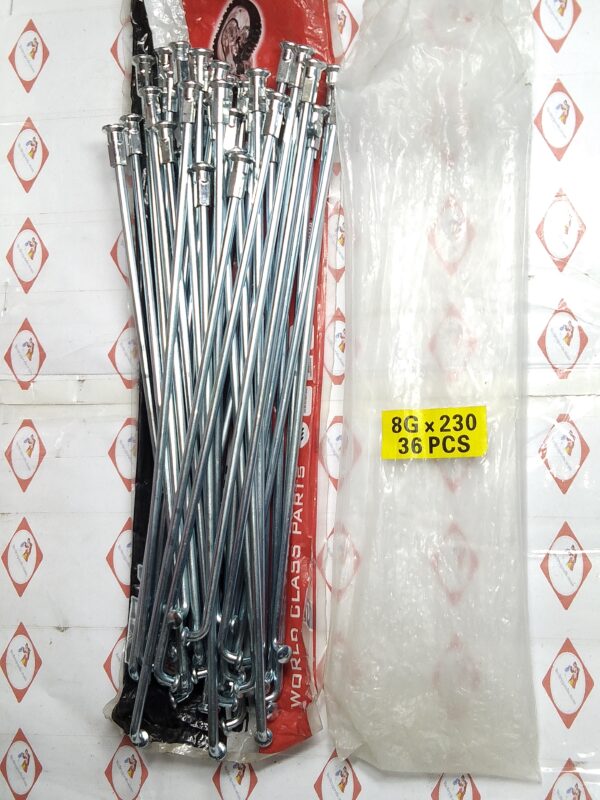 TR1 SPOKES & NIPPLES 8Gx230