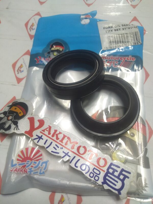 YAKIMOTO FRONT FORK OIL SEAL SET TMX  31x41x10.5