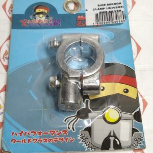 YAKIMOTO SIDE MIRROR CLAMP UNIVERSAL 8MM SILVER