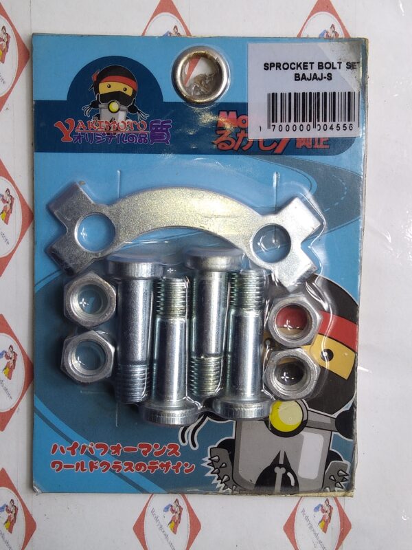 YAKIMOTO SPROCKET BOLT SET BAJAJ