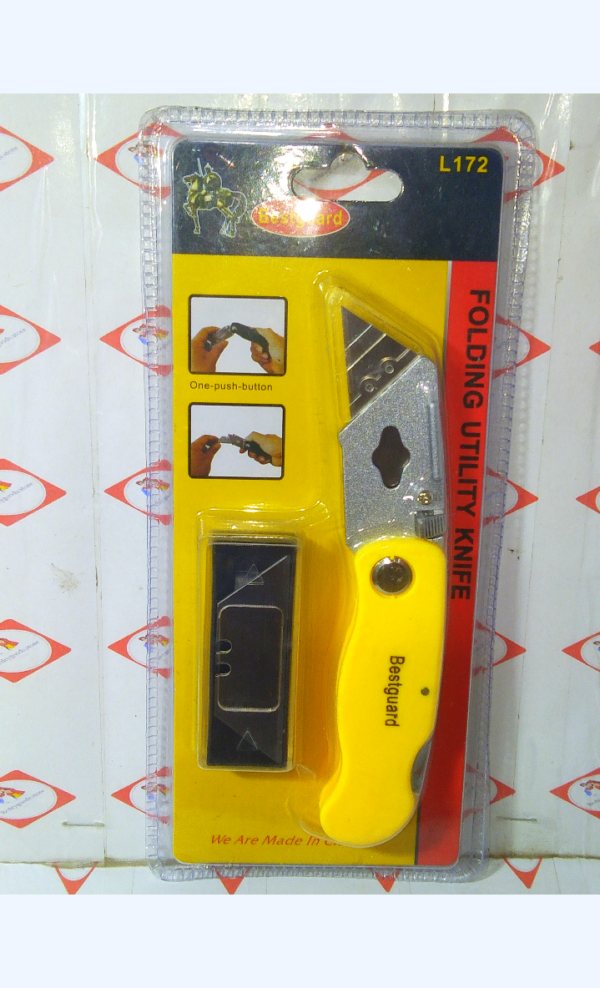 BESTGUARD FOLDING UTILITY KNIFE L172