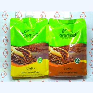 BREMOD COFFEE HAIR REBONDING SET 1000ML BR-T007