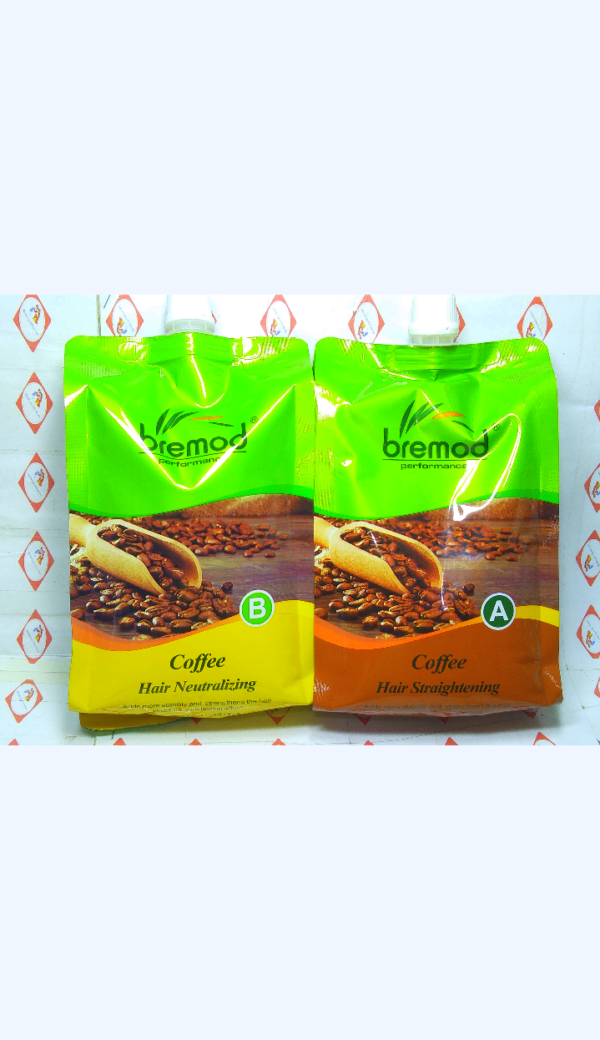BREMOD COFFEE HAIR REBONDING SET 1000ML BR-T007