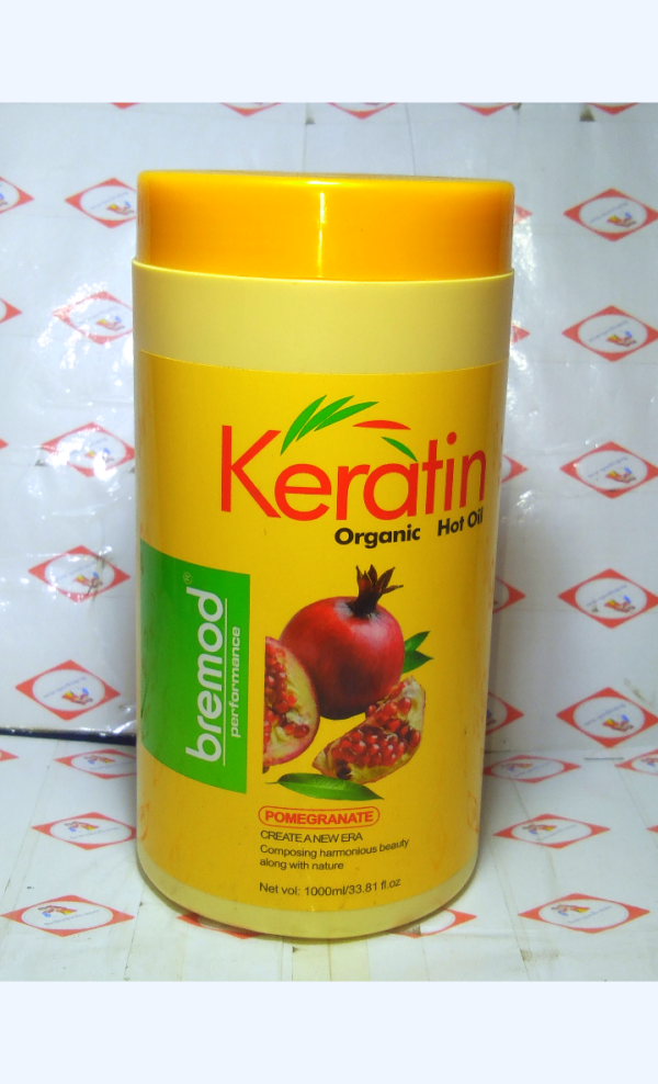 BREMOD KERATIN ORGANIC HOT OIL 1000ML ASSORTMENT FLAVOR - Image 2