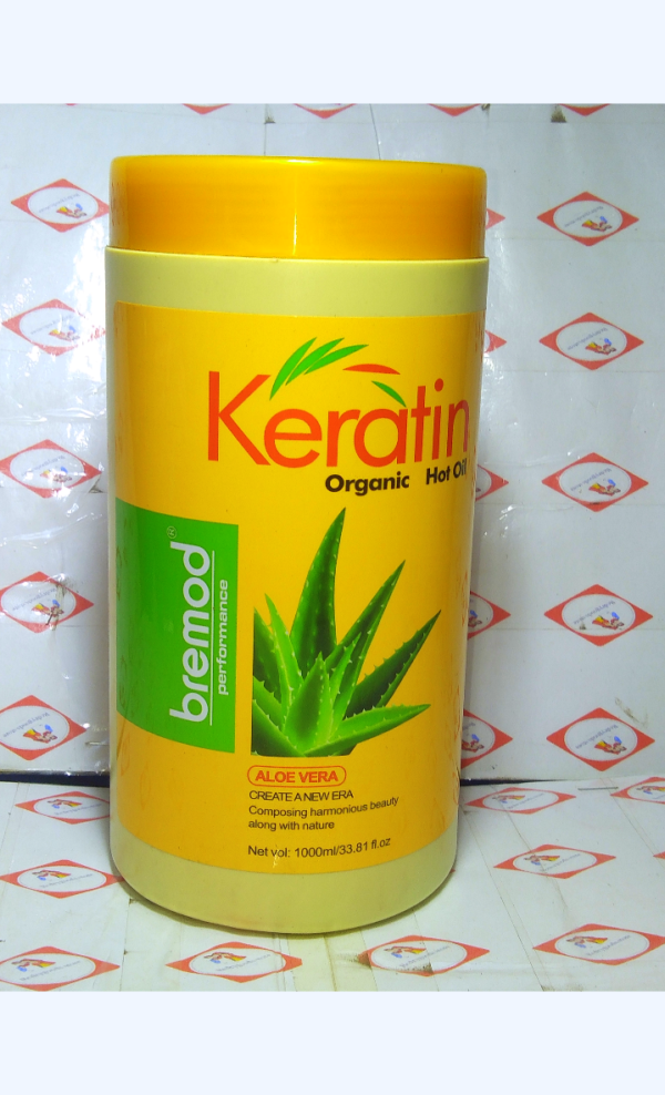 BREMOD KERATIN ORGANIC HOT OIL 1000ML ASSORTMENT FLAVOR - Image 4