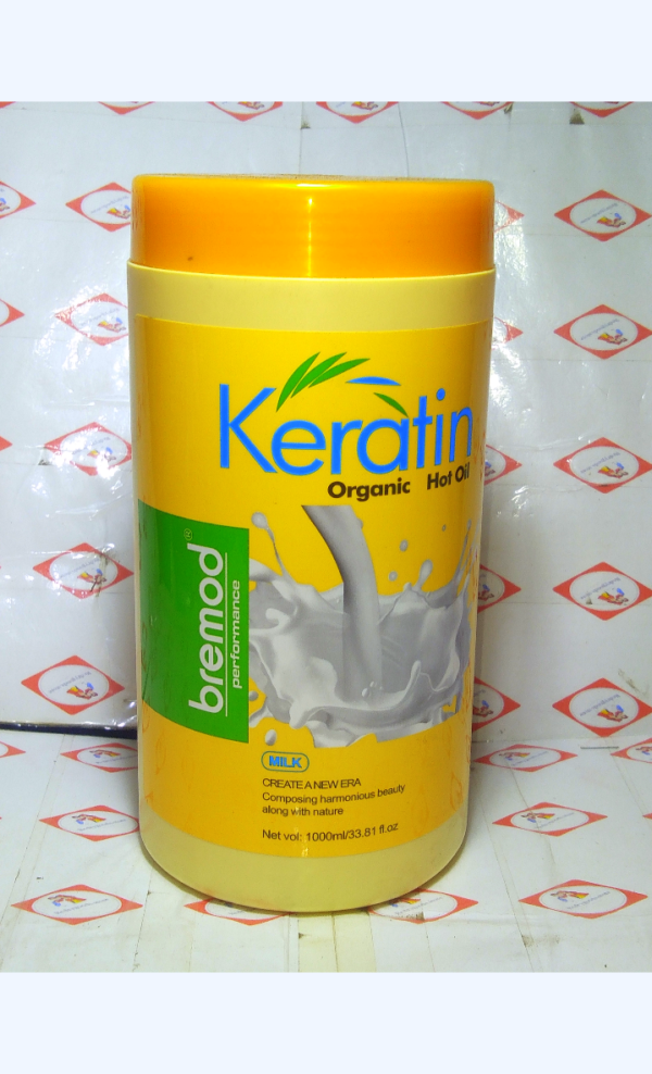 BREMOD KERATIN ORGANIC HOT OIL 1000ML ASSORTMENT FLAVOR - Image 5