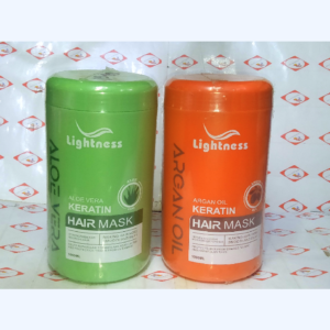 LIGHTNESS KERATIN HAIR MASK ALOE VERA ARGAN OIL 1000ML