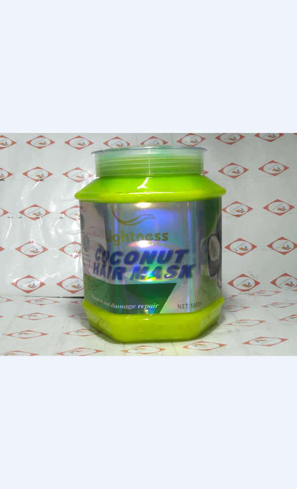 LIGHTNESS HAIR MASK 1000ML PAPAYA COCONUT - Image 3
