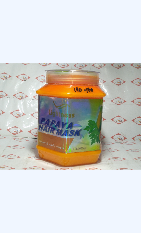 LIGHTNESS HAIR MASK 1000ML PAPAYA COCONUT - Image 2