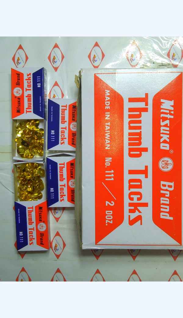 MITSUKO THUMB TACKS NO-111