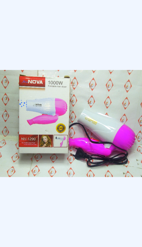NOVA 1000W FOLDABLE HAIR DRYER