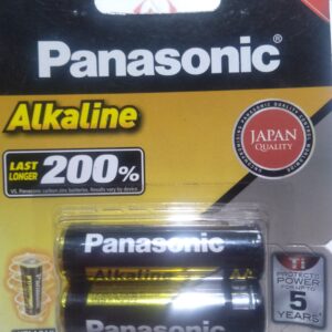 PANASONIC ALKALINE BATTERY AA 2A BY PAD 2N1