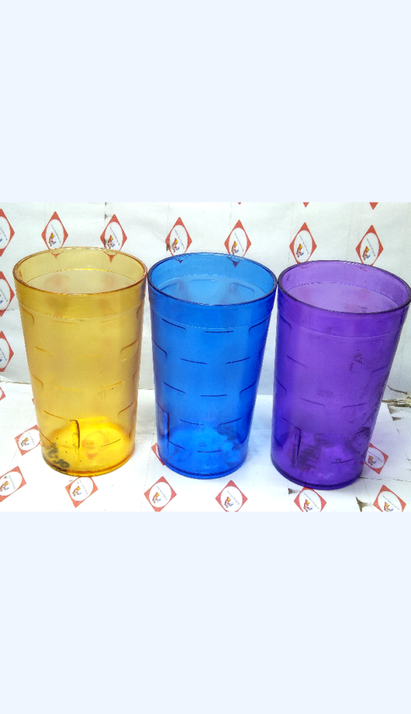 PLASTIC BASO ASSORTED COLOR NO-334