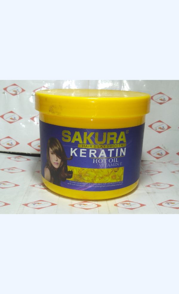 SAKURA KERATIN HOT OIL VITAMIN E 1000G 13959