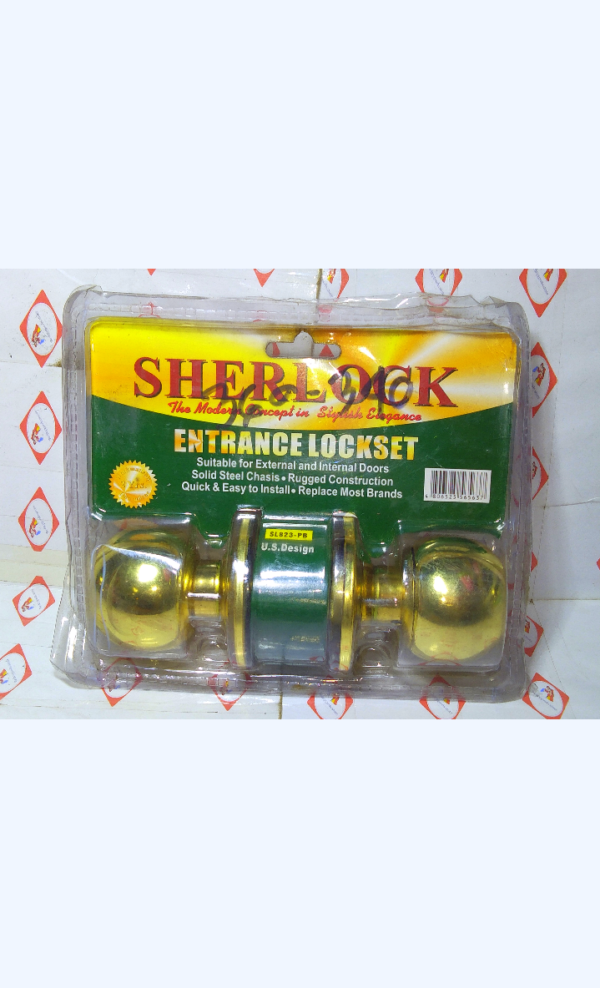 SHERLOCK DOORKNOB SL823-PB