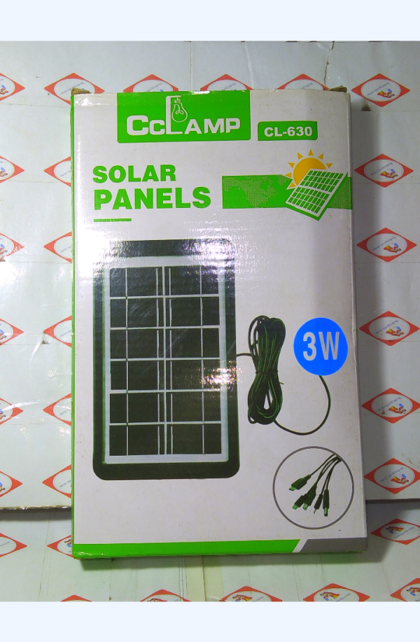 CCLAMP SOLAR PANELS 6V 3W CL-630