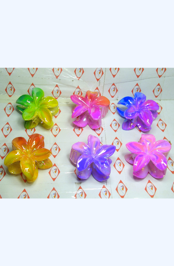 FLOWER HAIR CLAMP #0001 P-525