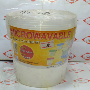 IPAK MICROWAVABLE 650ML 5PCS