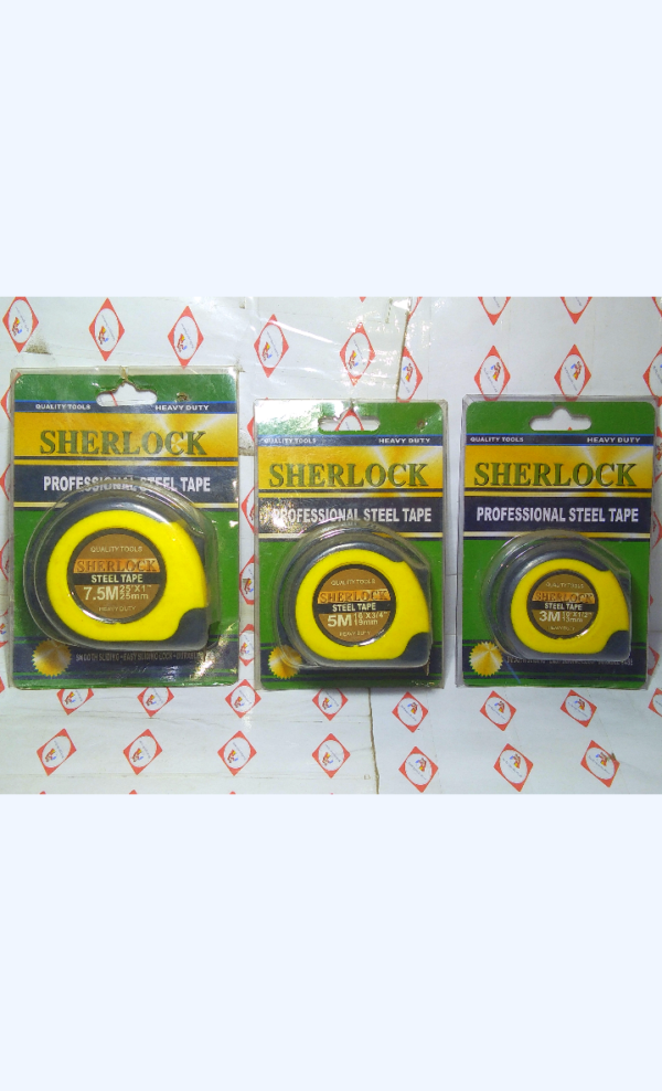 SHERLOCK STEEL TAPE 3M 5M 7.5M