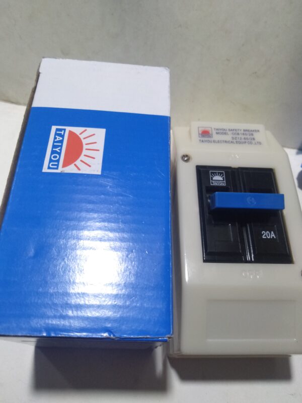TAIYOU SAFETY BREAKER CCB160-2B 20A