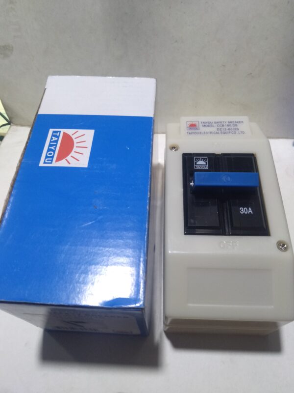 TAIYOU SAFETY BREAKER CCB160-2B 30A