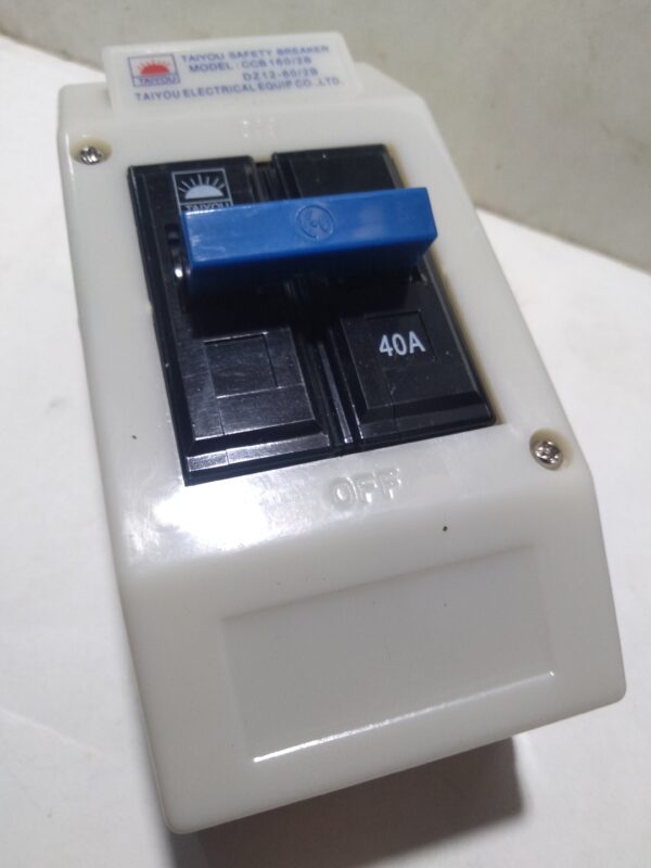 TAIYOU SAFETY BREAKER CCB160-2B 40A - Image 2