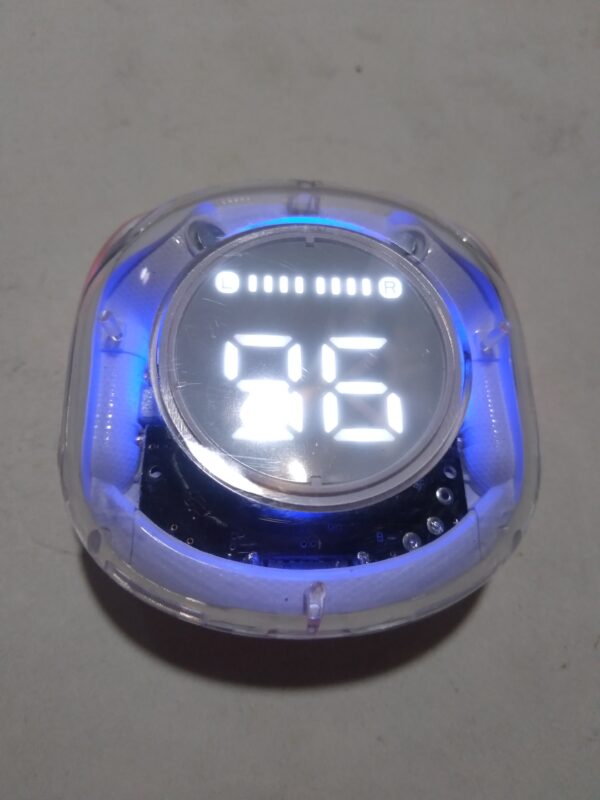 V-POWER TWS WIRELESS EARPHONES LED DIGITAL DISPLAY BLUETOOTH 5.3 - Image 2