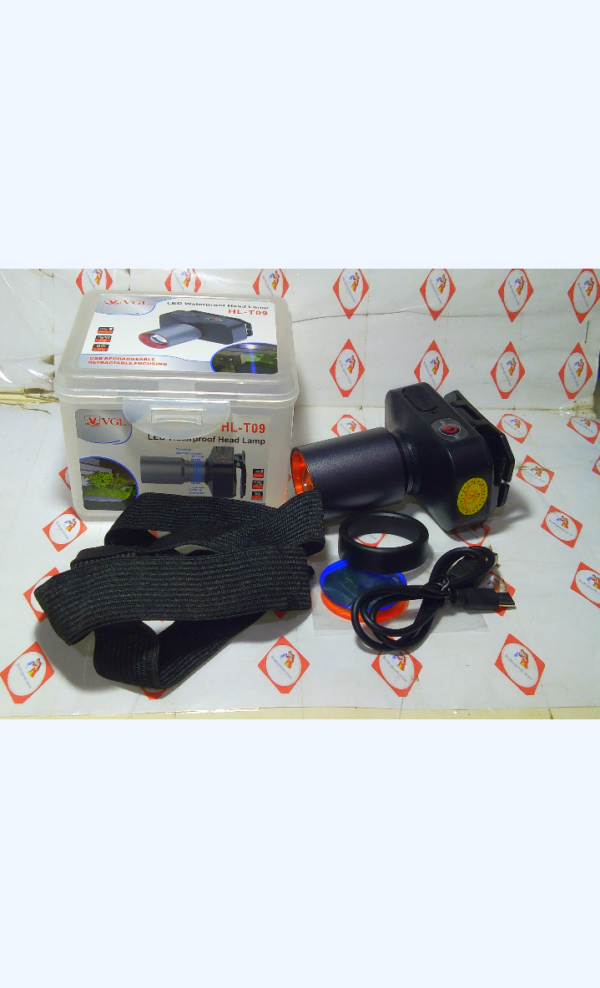 VGL LED WATERPROOF HEADLAMP HL-T09